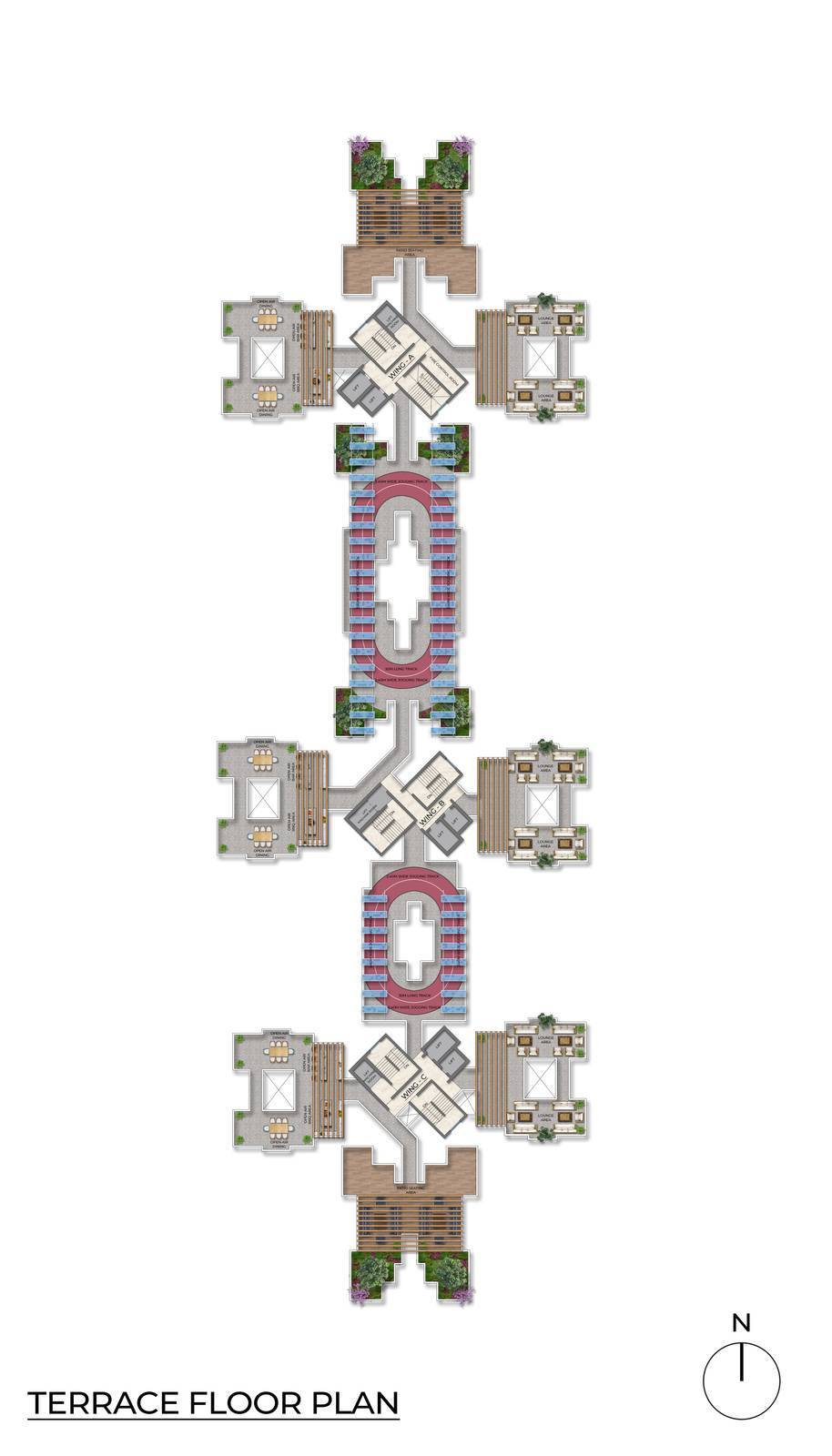 2D_Terrace Floor Plan n